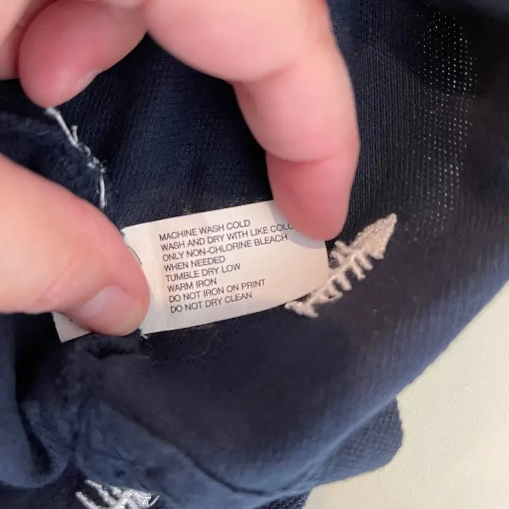 Gap Kids Embroidered Fish Bone Polo Youth XXLarge New with Tag